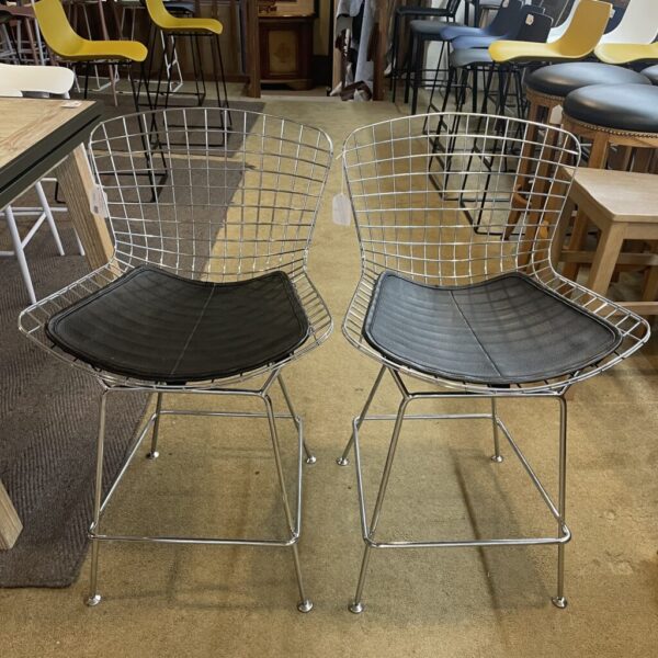 rove concepts wire frame stool
