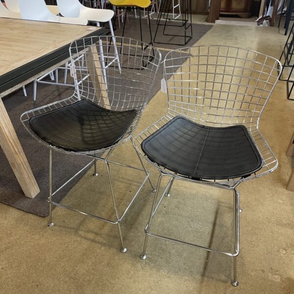 rove concepts wire frame stool