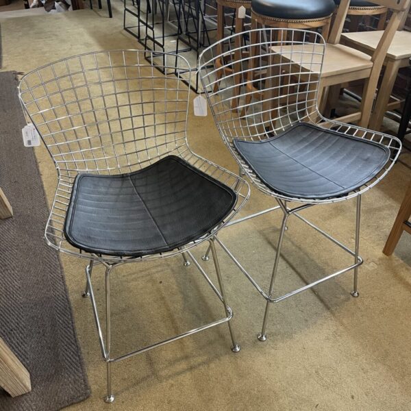 rove concepts wire frame stool