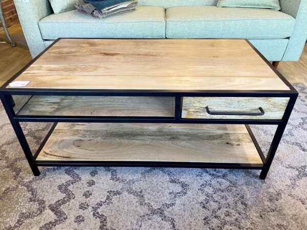industrial coffee table